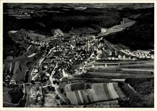 Ak Rodalben in der Pfalz, Fliegeraufnahme