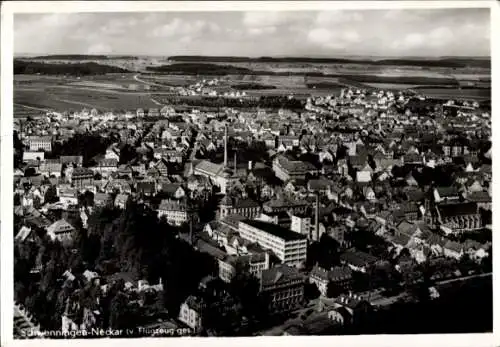 Ak Schwenningen am Neckar, Fliegeraufnahme