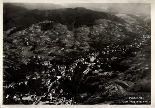 Ak Bühlertal im Schwarzwald, Fliegeraufnahme