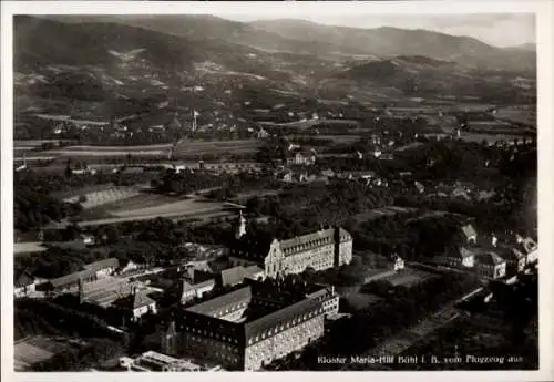 Ak Bühl in Baden Schwarzwald, Fliegeraufnahme, Kloster Maria-Hilf