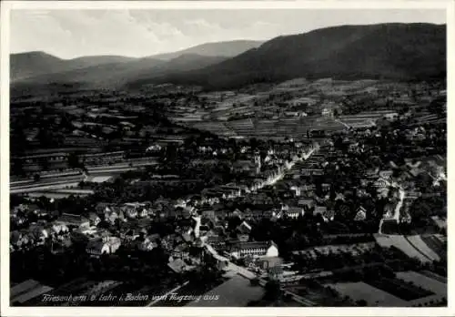 Ak Friesenheim in Baden, Fliegeraufnahme