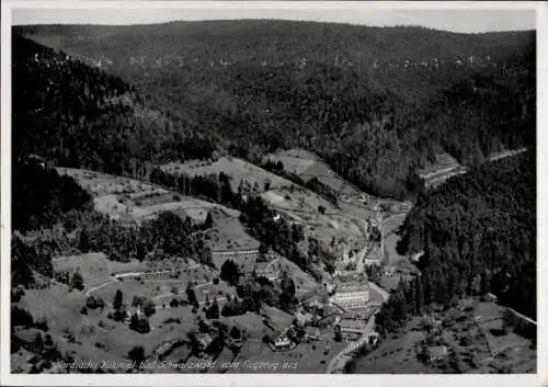 Ak Nordrach im Schwarzwald Baden, Fliegeraufnahme