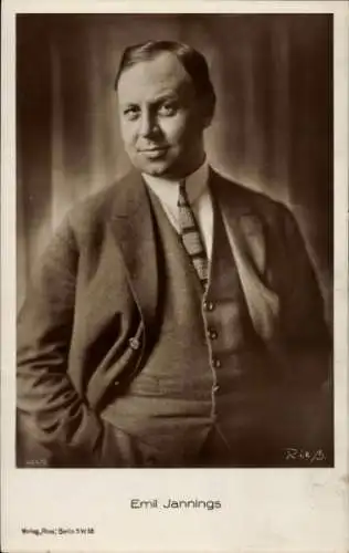 Ak Schauspieler Emil Jannings, Portrait