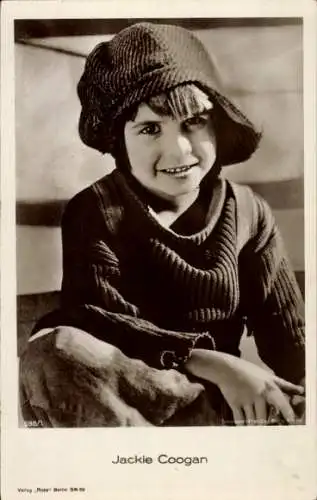 Ak Schauspieler Jackie Coogan, Kinderportrait