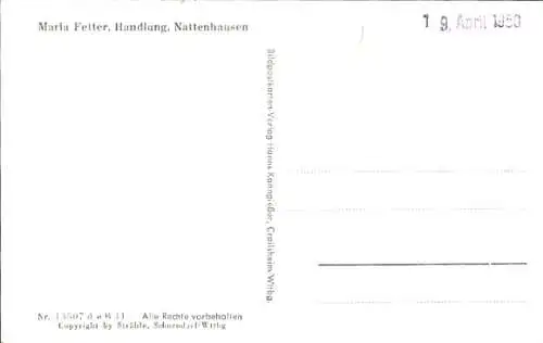 Ak Nattenhausen Breitenhal Schwaben, Fliegeraufnahme