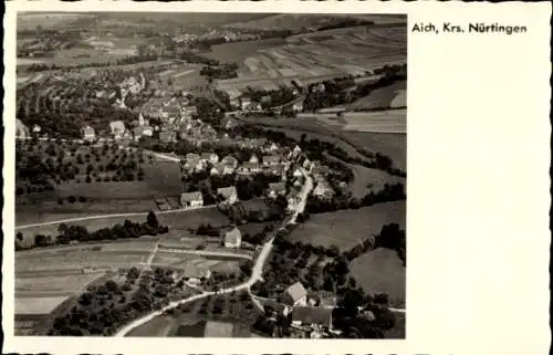 Ak Aich Aichtal bei Nürtingen Württemberg, Fliegeraufnahme