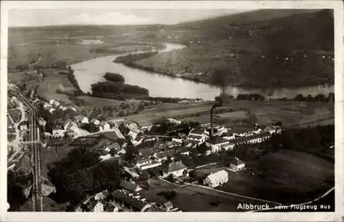 Ak Albbruck im Schwarzwald, Fliegeraufnahme