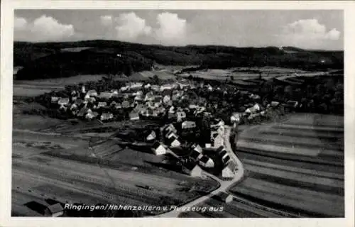 Ak Ringingen (Hohenzollern) Burladingen Schwäbische Alb, Fliegeraufnahme