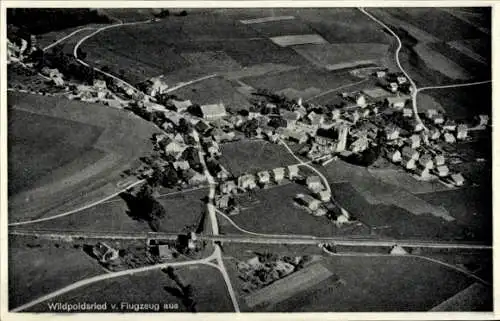 Ak Wildpoldsried in Schwaben Oberallgäu, Fliegeraufnahme