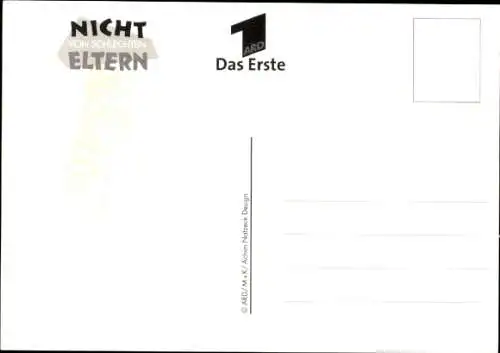 Ak Schauspieler Patrick Bach, Portrait, Serie Nicht von schlechten Eltern, Autogramm