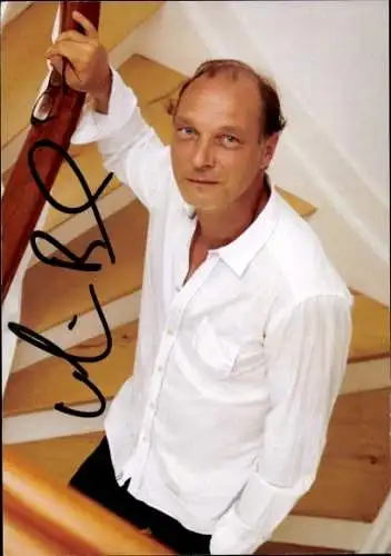 Ak Schauspieler Martin Brambach, Portrait, Autogramm