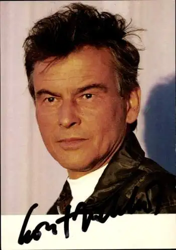 Ak Schauspieler Horst Buchholz, Portrait, Autogramm