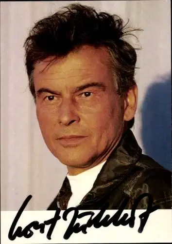 Ak Schauspieler Horst Buchholz, Portrait, Autogramm