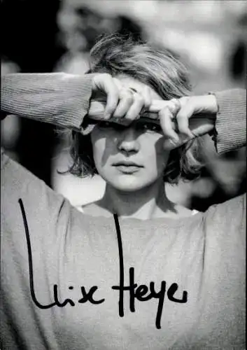 Ak Schauspielerin Luise Heyer, Portrait, Autogramm