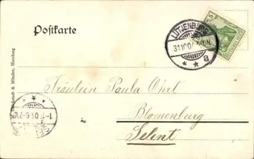 Ak Lütjenburg in Holstein, Bismarckturm