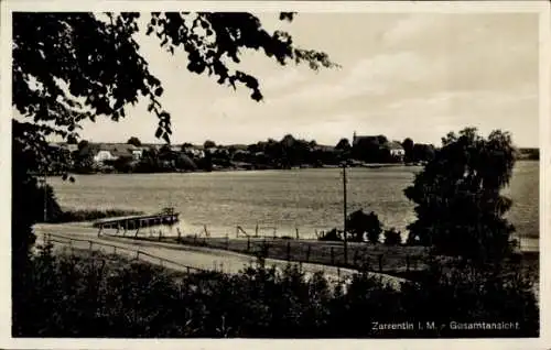 Ak Zarrentin am Schaalsee, Gesamtansicht