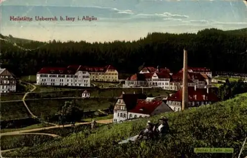 Ak Überruh Großholzleute Isny im Allgäu, Heilstätte