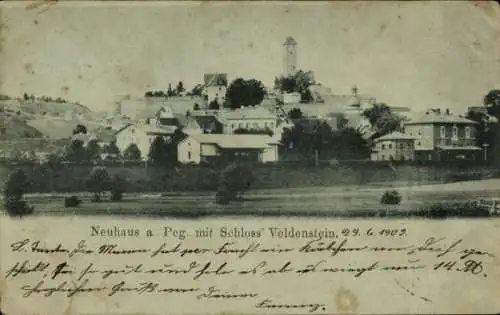 Ak Neuhaus an der Pegnitz Mittelfranken, Veste Veldenstein