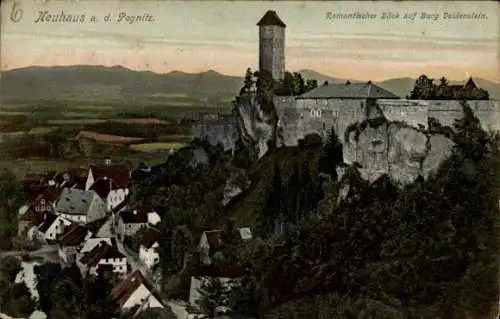 Ak Neuhaus an der Pegnitz Mittelfranken, Burg Veldenstein