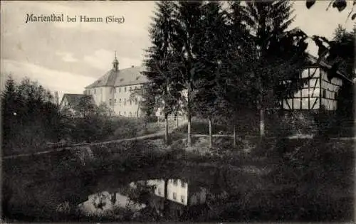 Ak Marienthal Seelbach bei Hamm an der Sieg Westerwald, Kloster Marienthal