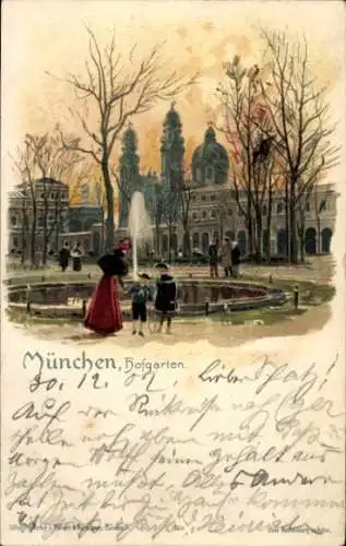 Litho München, Hofgarten