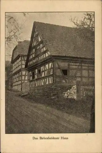 Ak Rudolstadt in Thüringen, Birkenheidener Haus