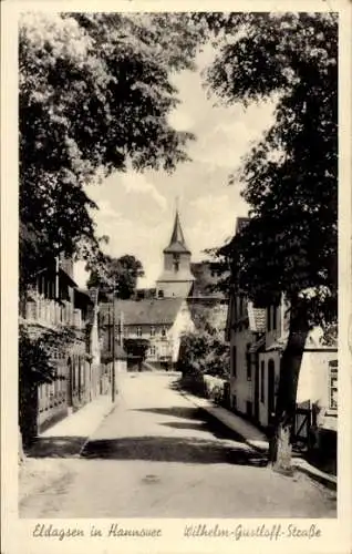 Ak Eldagsen Springe Niedersachsen, Wilhelm Gustloff Straße