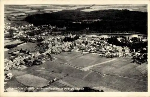 Ak Gadebusch in Mecklenburg, Fliegeraufnahme