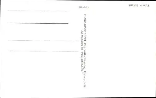 Ak Schauspieler Peer Schmidt, Portrait, Autogramm