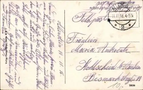 Ak Olsztyn Allenstein Ostpreußen, Restaurant Neu-Jacobsberg