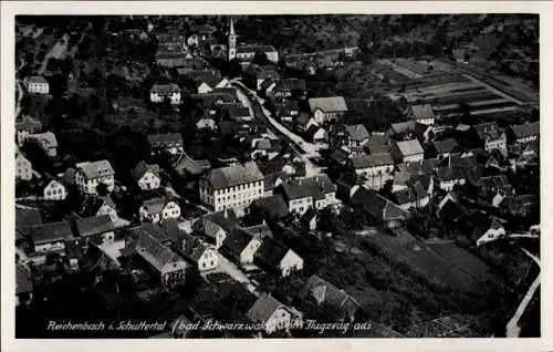 Ak Reichenbach Lahr im Schwarzwald, Fliegeraufnahme