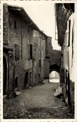 Foto Ak Mirmande Drôme, Grande Rue