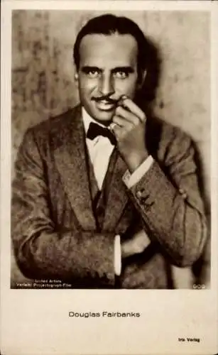 Ak Schauspieler Douglas Fairbanks, Portrait