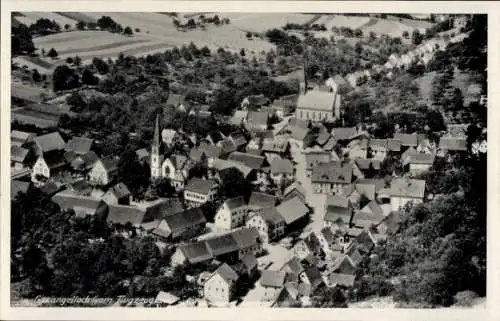 Ak Gauangelloch Leimen in Baden, Fliegeraufnahme