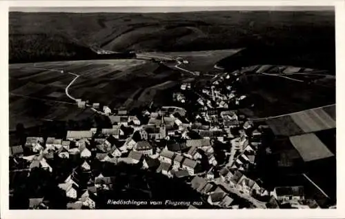 Ak Riedöschingen Blumberg am Schwarzwald, Fliegeraufnahme