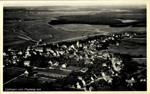 Ak Liptingen in Baden, Fliegeraufnahme