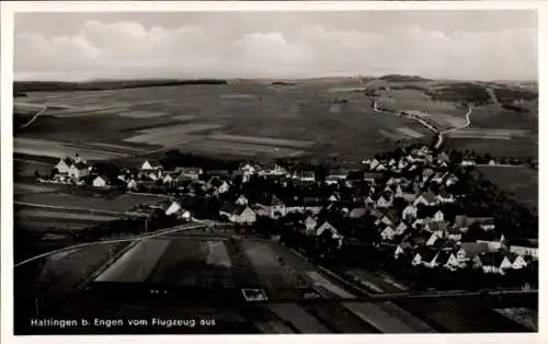 Ak Hattingen Immendingen in Baden, Fliegeraufnahme