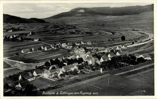 Ak Rietheim Weilheim Schwäbische Alb, Fliegeraufnahme