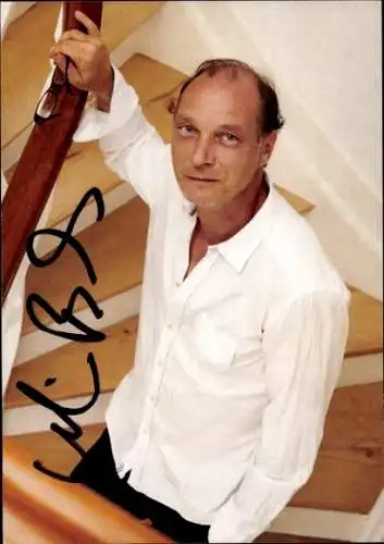 Ak Schauspieler Martin Brambach, Portrait, Autogramm