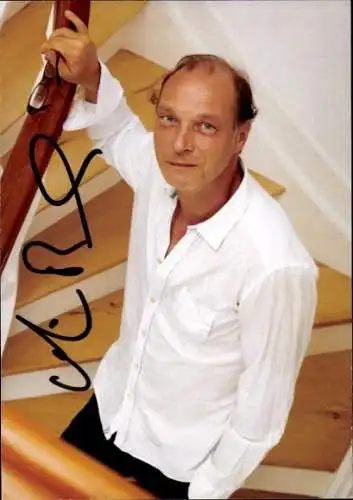 Ak Schauspieler Martin Brambach, Portrait, Autogramm