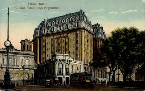 Ak Buenos Aires Argentinien, Plaza Hotel