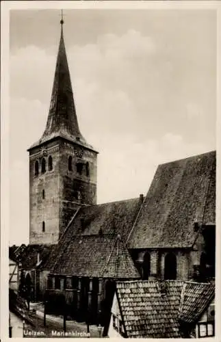 Ak Uelzen in Niedersachsen, Marienkirche