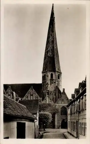 Ak Salzwedel in der Altmark, Marienkirche von Norden