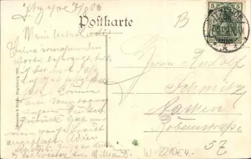 Ak Itzehoe in Holstein, Partie bei dem Klosterhof