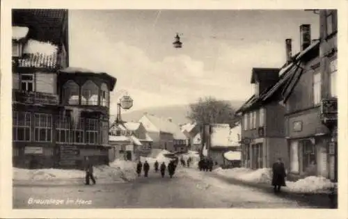 Ak Braunlage im Oberharz, Straße