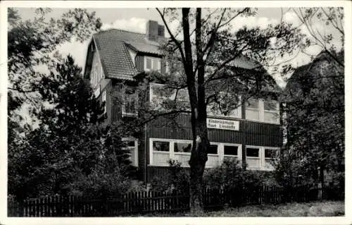 Ak Braunlage im Oberharz, Kinderkurheim Haus Lieselotte