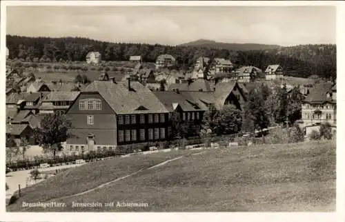 Ak Braunlage im Oberharz, Gesamtansicht, Achtermann