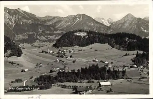 Ak Obertiefenbach Tiefenbach Oberstdorf im Oberallgäu, Panorama