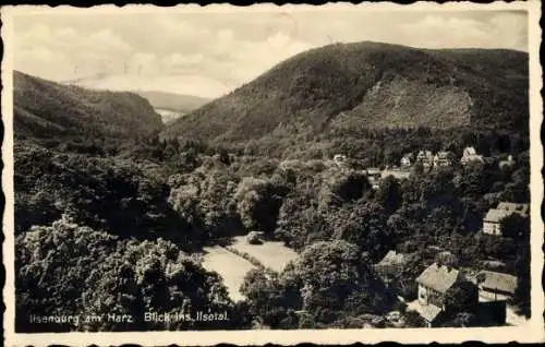 Ak Ilsenburg im Harz, Ilsetal, Gesamtansicht