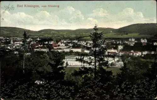 Ak Bad Kissingen Unterfranken Bayern, Gesamtansicht, Altenberg